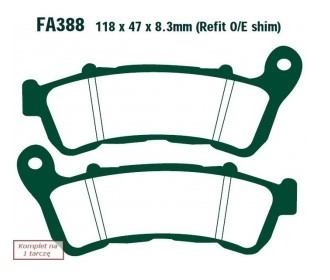 FA388HH EBC Brakes